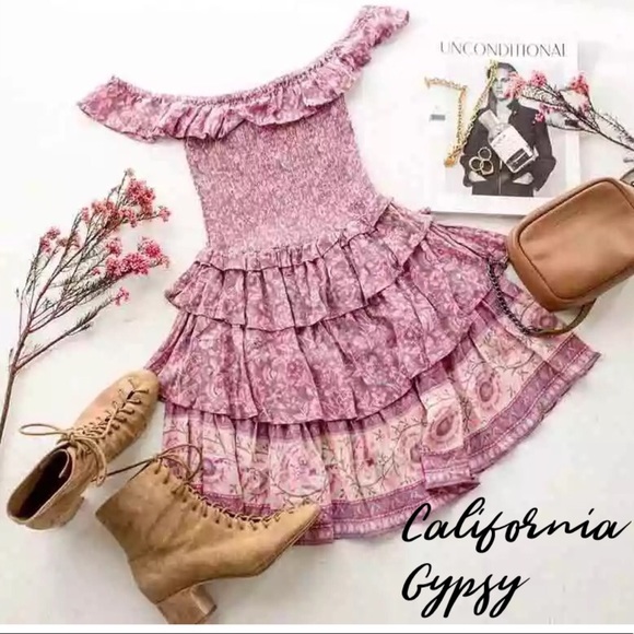 LAST ONE floral ruffle dress - Picture 9 of 14